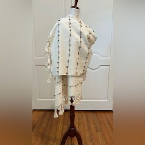 Traditional Mexican rebozo from Oaxaca Mex. Mexican shawl!